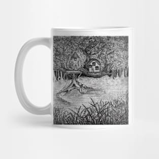 Treehouse Neighbors in the Forest Mug